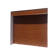 Venta de cortinas de aluminio pintadas simil madera Instalacion de cortinas de aluminio pintadas simil madera resistentes y aislantes